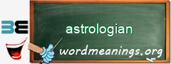 WordMeaning blackboard for astrologian
